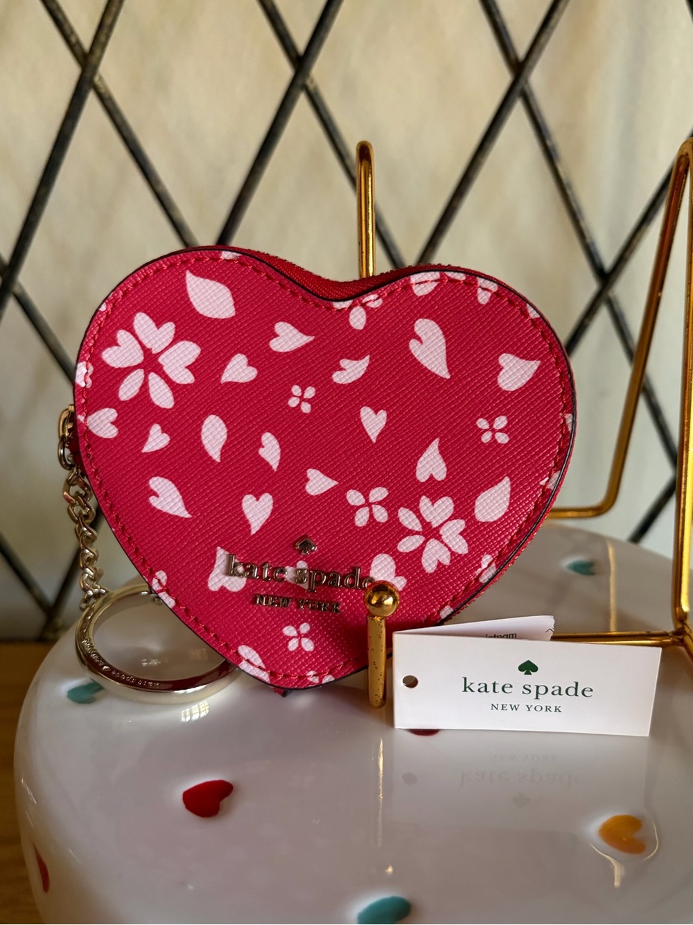 Kate Spade “Staci” Heart Coin Purse - Picture 4 of 6